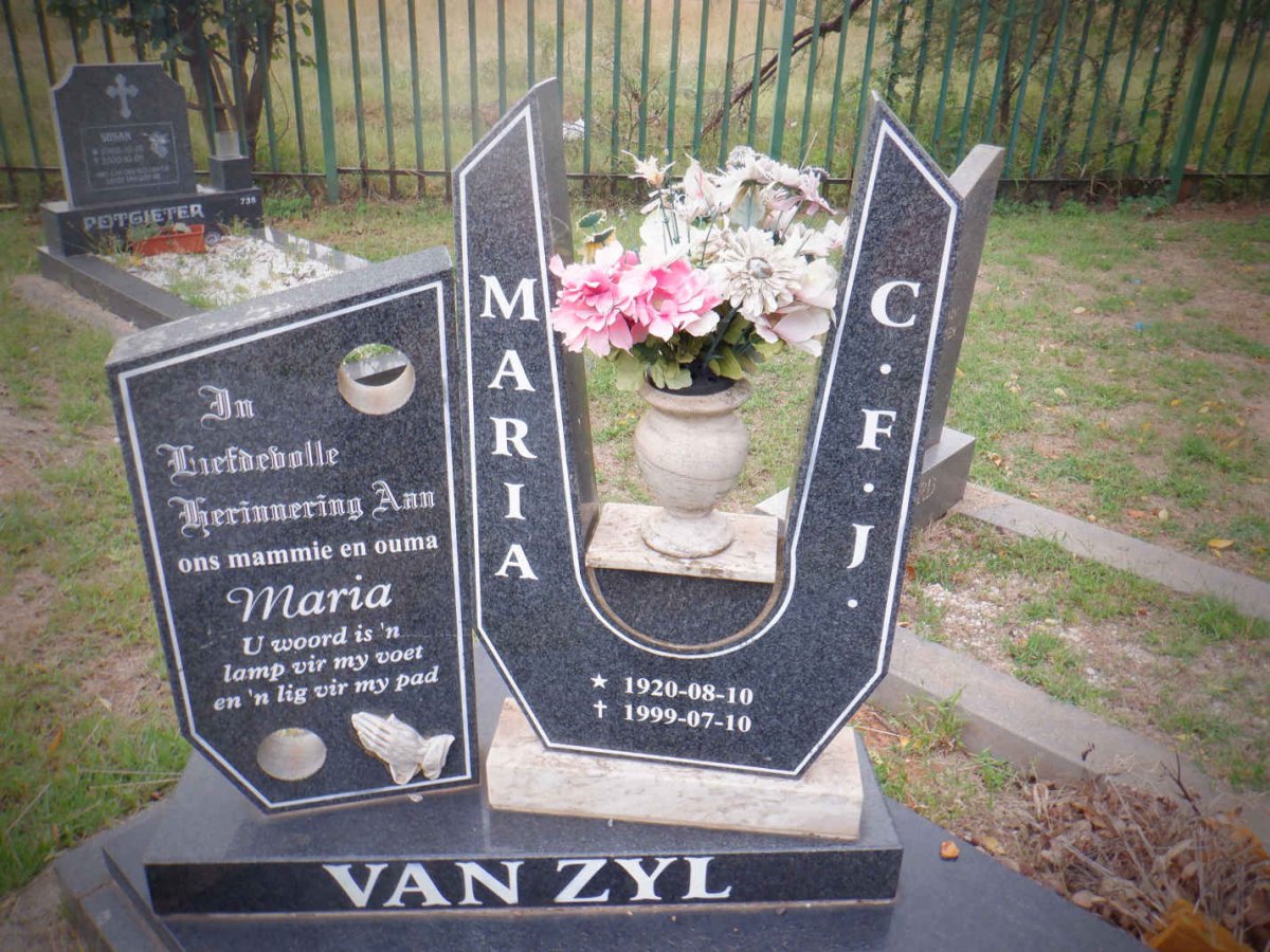 ZYL Maria C.F.J., van 1920-1999