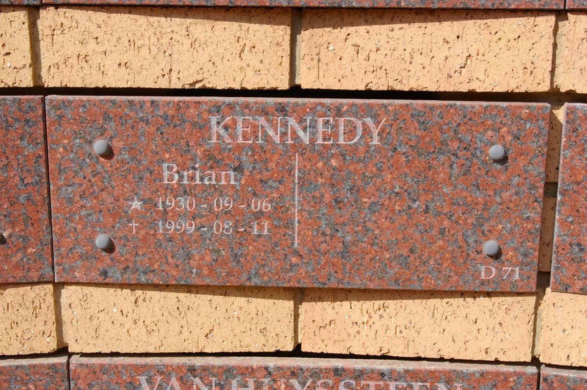 KENNEDY Brian 1930-1999