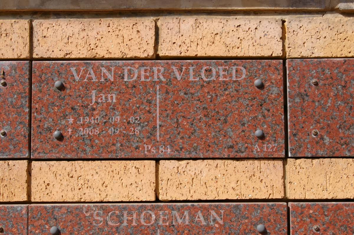 VLOED Jan, van der 1940-2008