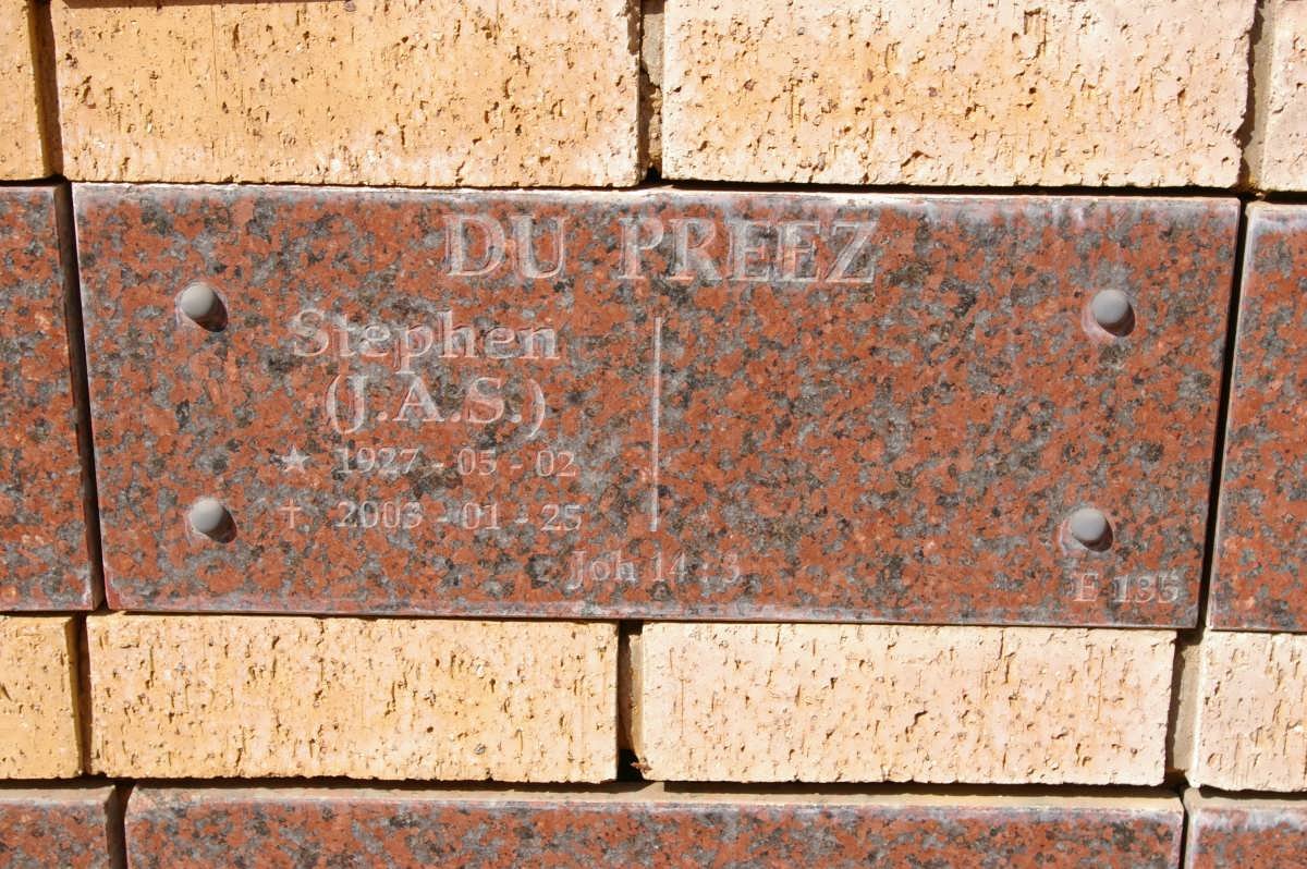 PREEZ J.A.S,. du 1927-2003