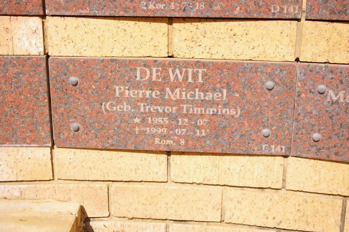 WIT Pierre Michael, de 1955-1999