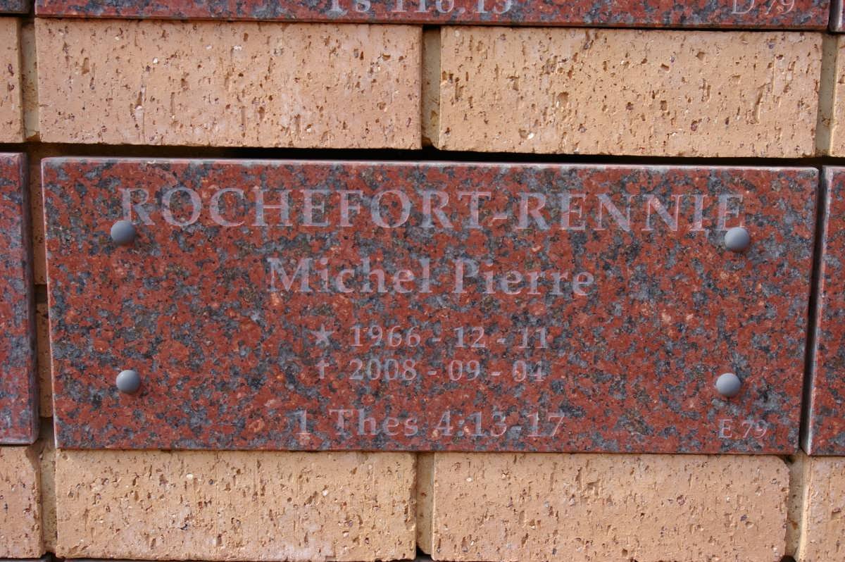 RENNIE Michel Pierre, Rochefort 1966-2008