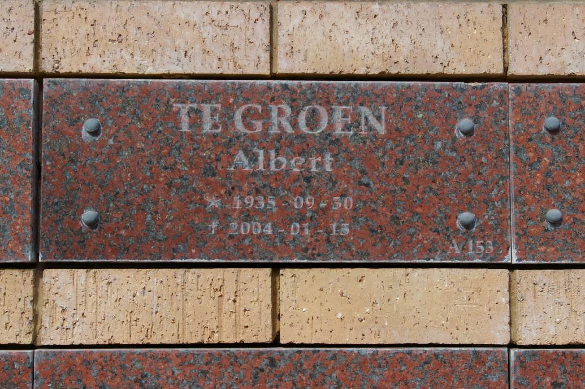 GROEN Albert, te 1935-2004