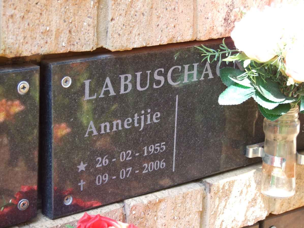 LABUSCHAGNE Annetjie 1955-2006