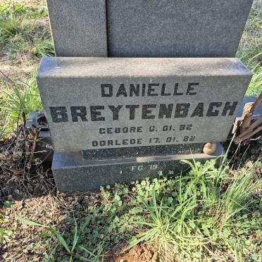 BREYTENBACH Danielle 1982-1982