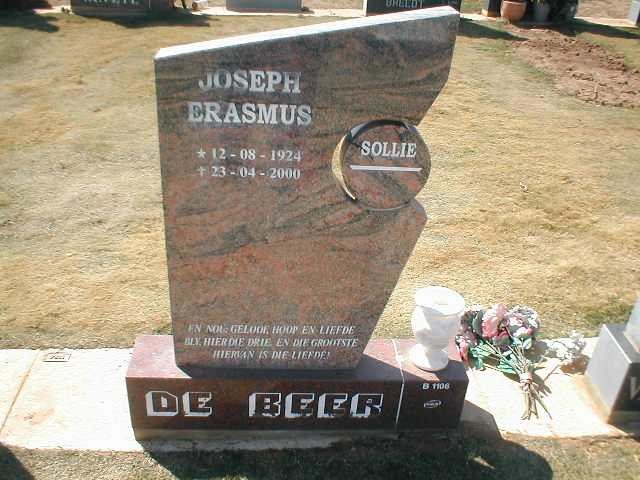 BEER Joseph Erasmus, de 1924-2000