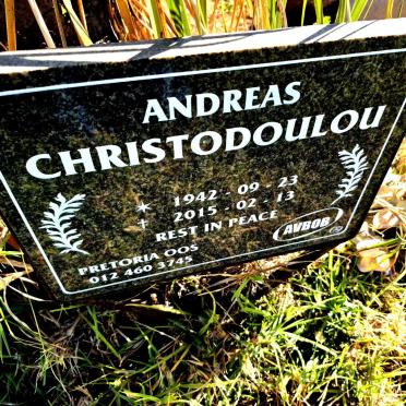 CHRISTODOULOU Andreas 1942-2015