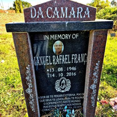 CAMARA Manuel Rafael Franca, da 1946-2016
