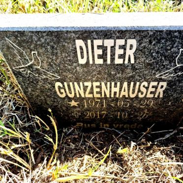GUNZENHAUSER Dieter 1971-2017