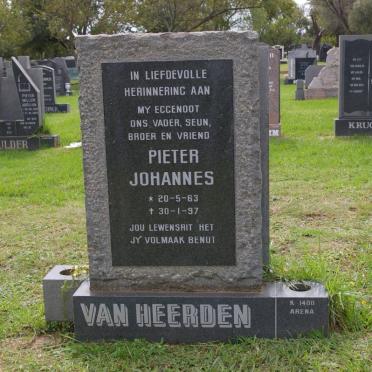 HEERDEN Pieter Johannes, van 1963-1997