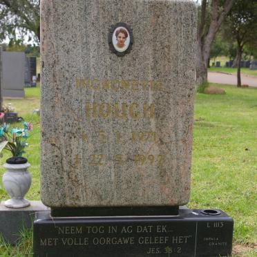 HOUGH Mignonette 1971-1992