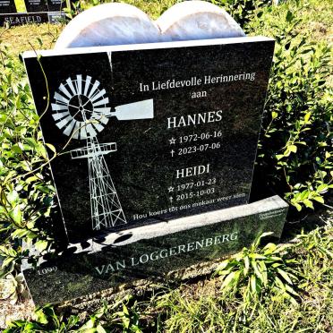 LOGGERENBERG Hannes, van 1972-2023 & Heidi 1977-2015