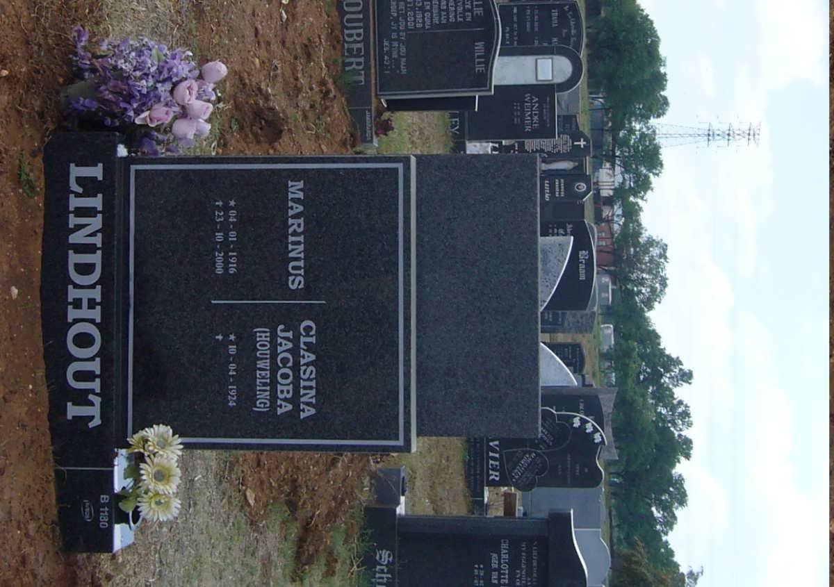 LINDHOUT Marinus 1916-2000 &amp; Clasina Jacoba HOUWELING 1924-