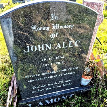 LAMONT John Alec 1962-2017