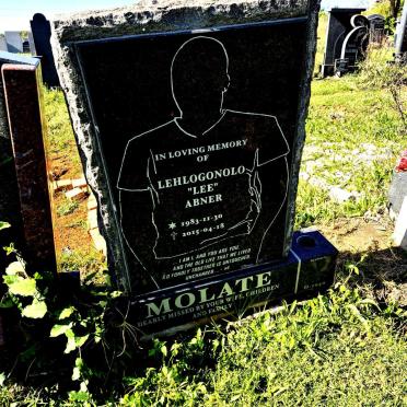 MOLATE Lehlogonolo Abner 1983-2015