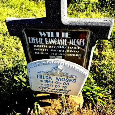 MOSES Diekie Bangasie 1943-2020 & Hilda 1951-2017