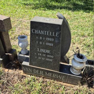 MERWE Chantelle, van der 1989-1989 :: MERWE Lindie, van der 1990-1990