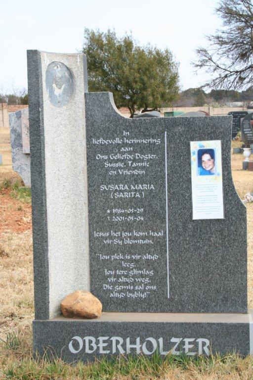 OBERHOLZER Susara Maria 1984-2001