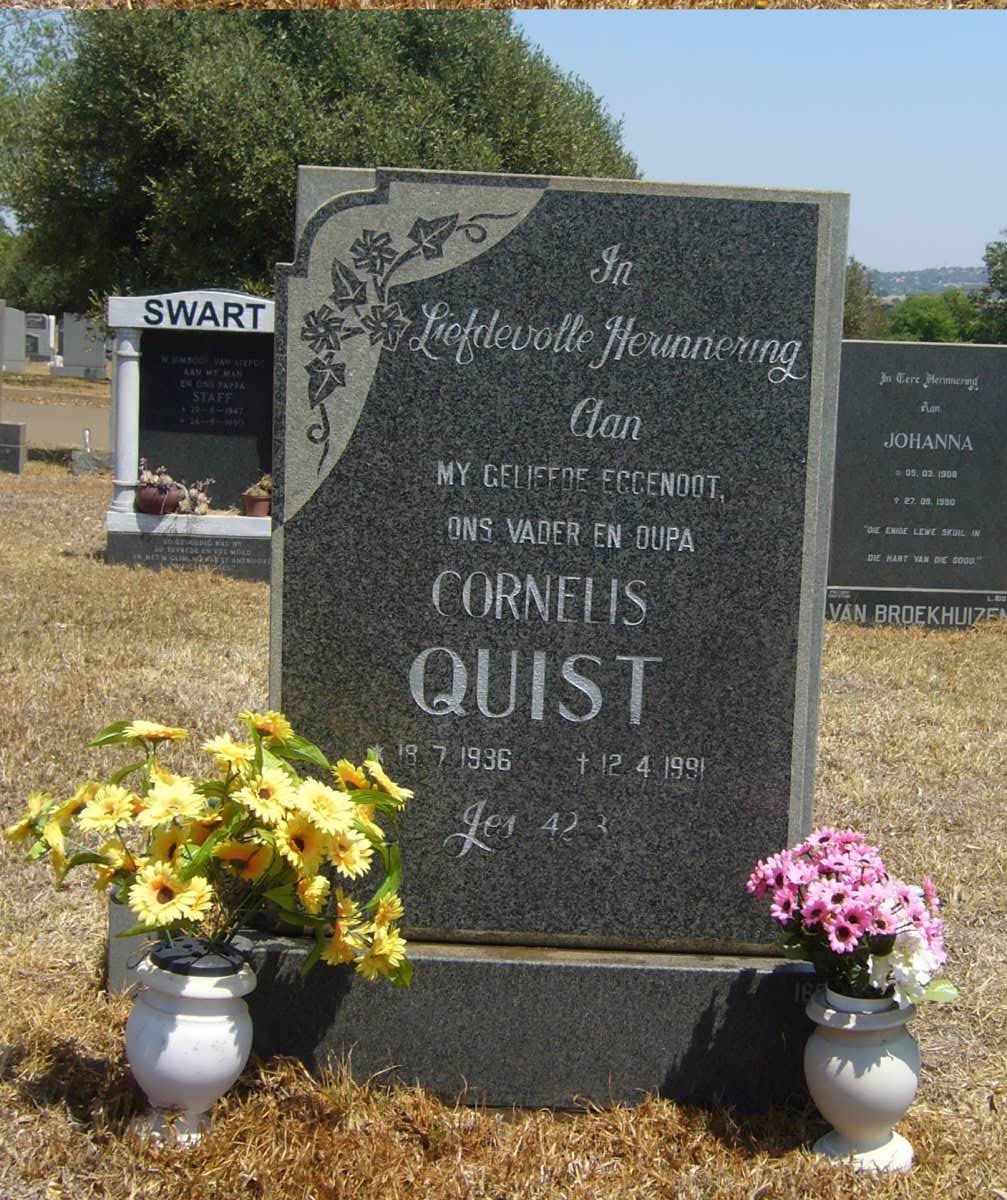 QUIST Cornelis 1936-1991