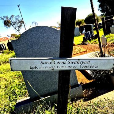 SWANEPOEL Sarie Corne nee du PREEZ 1966-2015