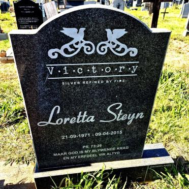STEYN Loretta 1971-2015