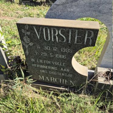 VORSTER Marchen 1985-1986