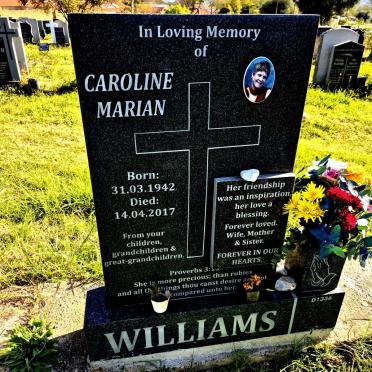WILLIAMS Caroline Marian 1942-2017_1