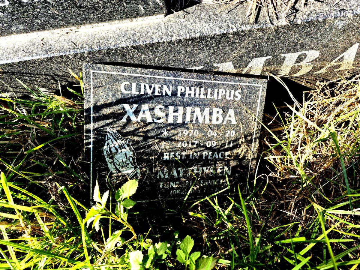 XASHIMBA Cliven Phillipus 1970-2017