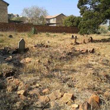 Gauteng, PRETORIA, Rietvalleirand, Boeing Street, small cemetery