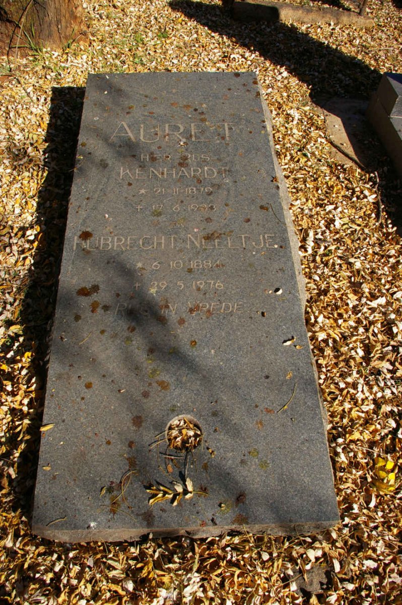 AURET Kenhardt 1879-1933 &amp; Hubrecht Neeltje 1884-1976