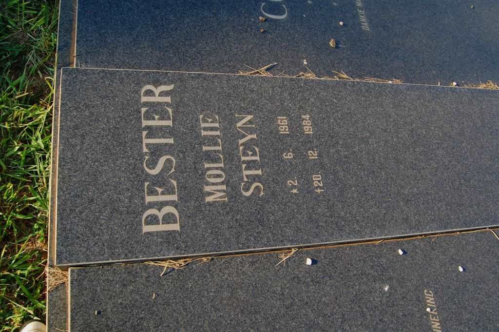 BESTER Mollie Steyn 1961-1984