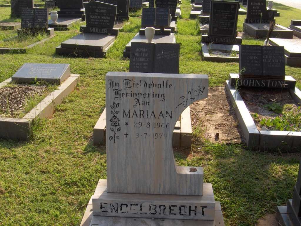 ENGELBRECHT Mariaan 1966-1979