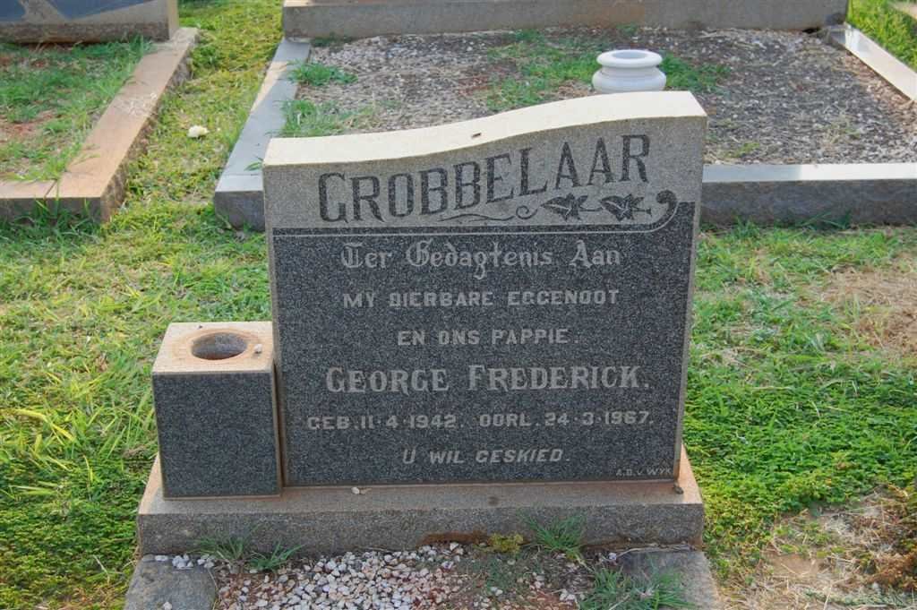 GROBBELAAR George Frederick 1942-1967