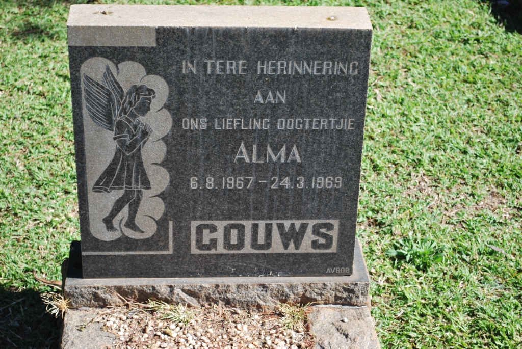 GOUWS Alma 1967-1969