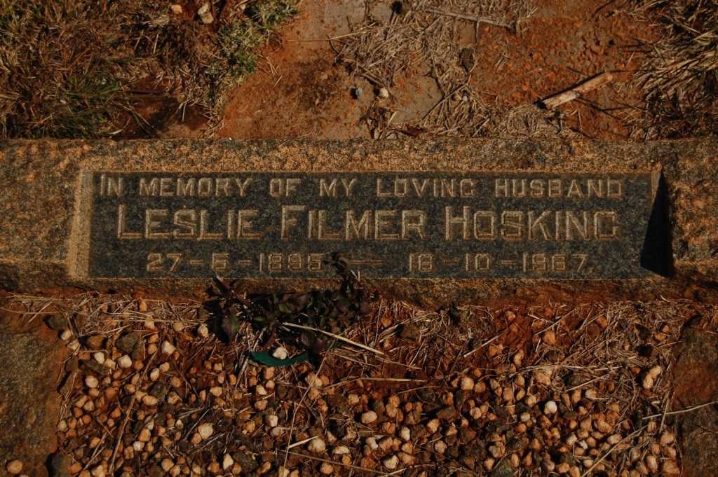 HOSKING Leslie Filmer 1895-1967
