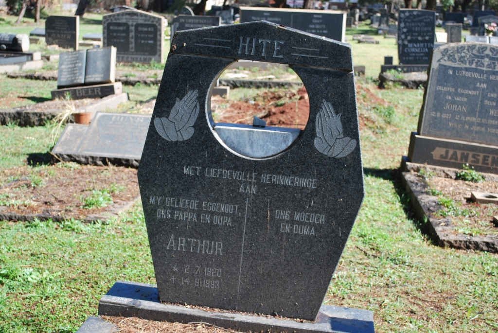 HITE Arthur 1920-19?3
