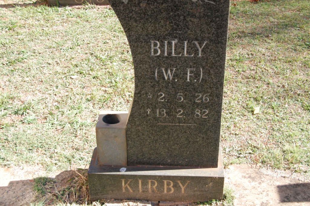 KIRBY W.F. 1926-1982