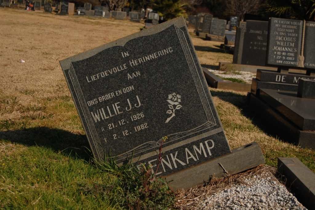 STEENKAMP Willie J.J. 1926-1982