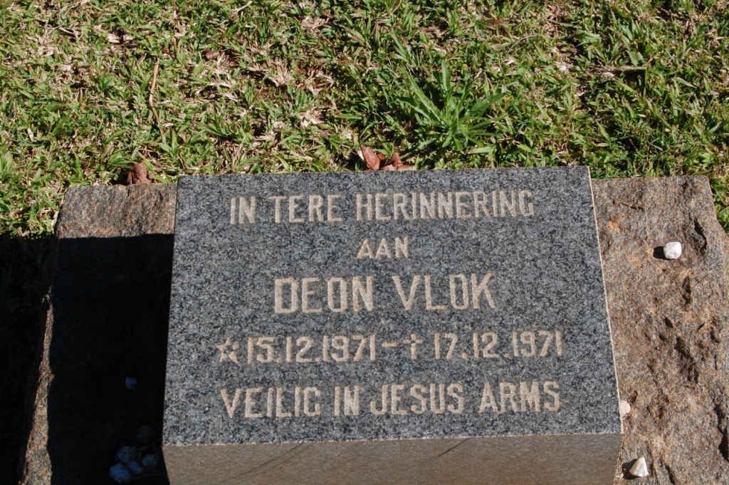 VLOK Deon 1971-1971