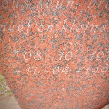 GELDENHUYS Barry 1977-1999