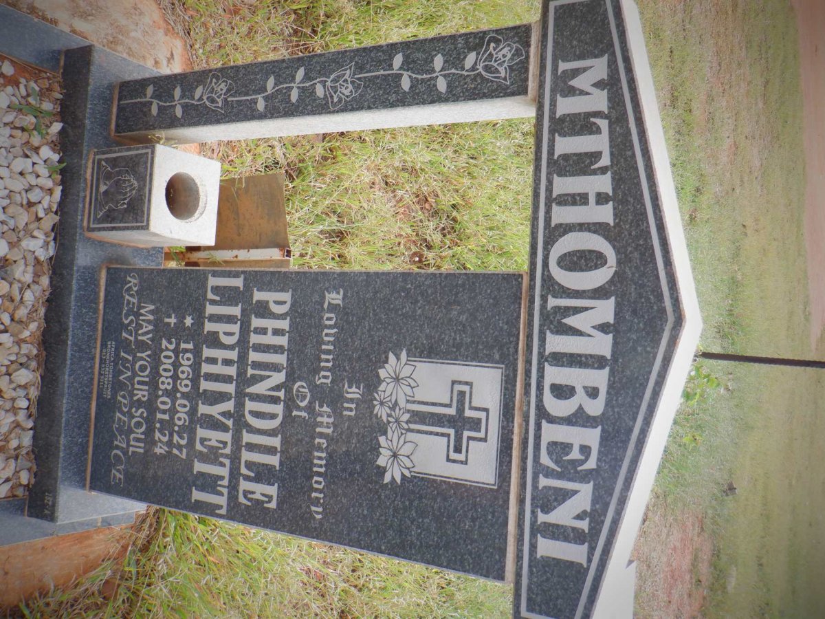 MTHOMBENI Phindile Liphiyett 1969-2008