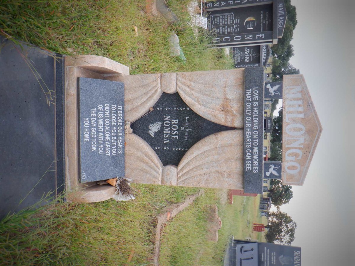MHLONGO Rose Nomsa 1971-2005