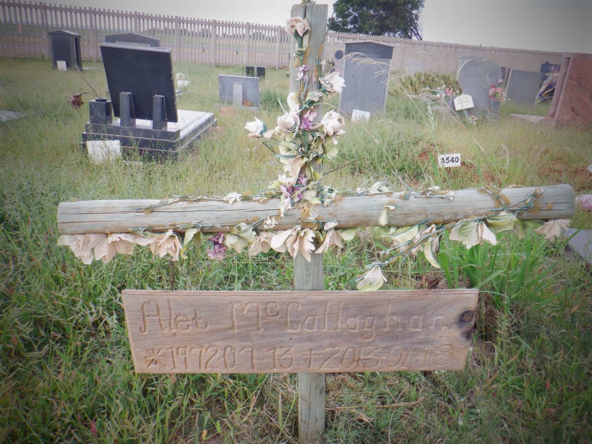 McCALLAGHAN Alet 1972-2013