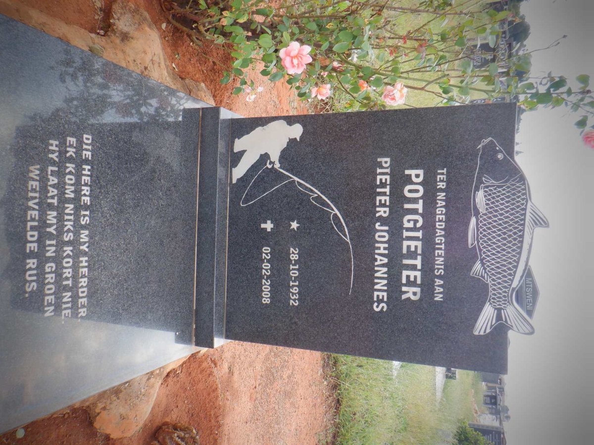 POTGIETER Pieter Johannes 1932-2008