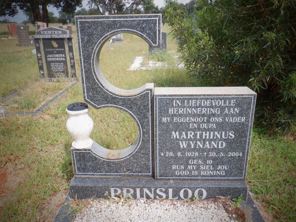 PRINSLOO Marthinus Wynand 1928-2004