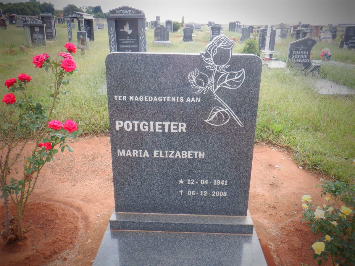 POTGIETER Maria Elizabeth 1941-2008