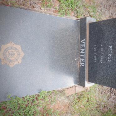 VENTER Johan Petrus 1949-1987