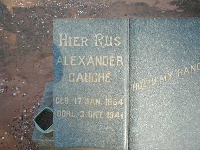 CAUCHE Alexander 1884-1941