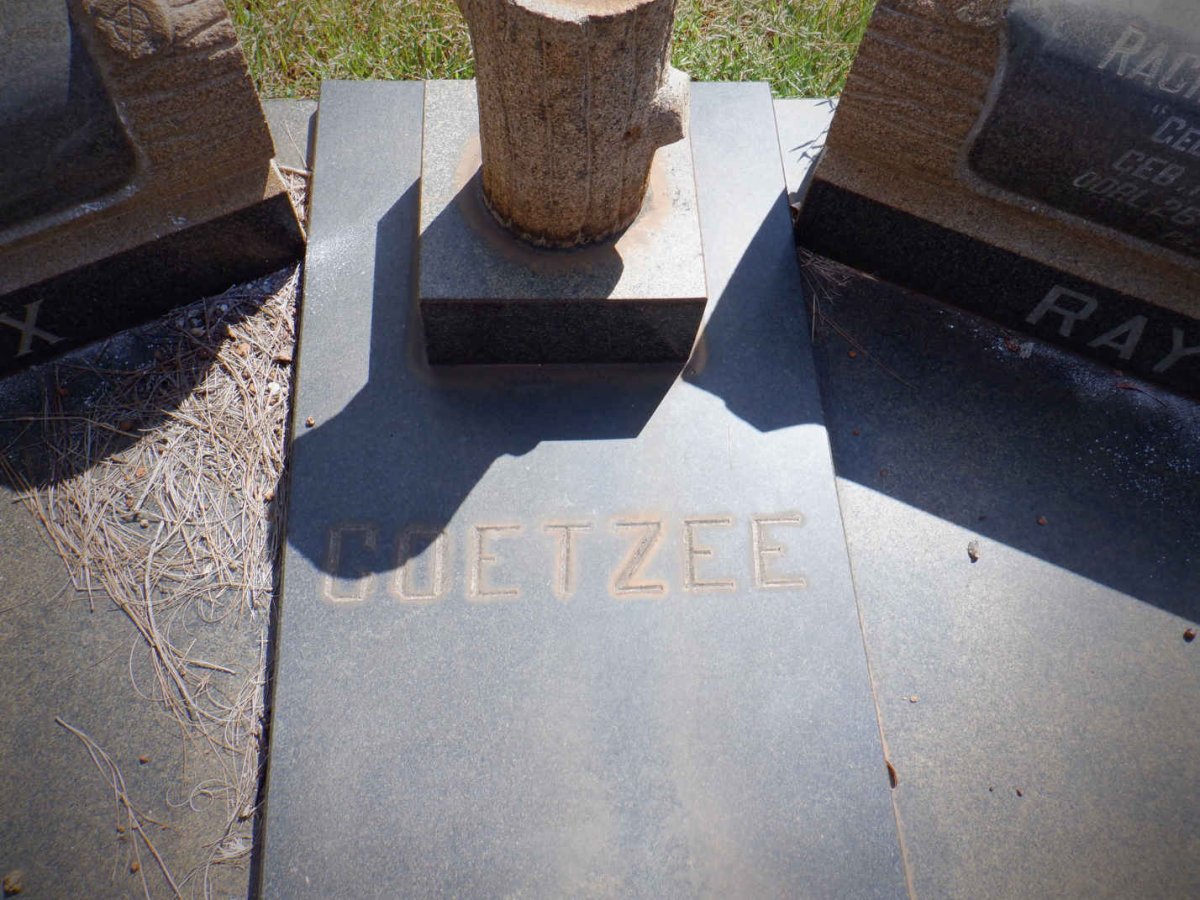 COETZEE Martin Petrus 1913-1968 &amp; Rachel Cornelia PRETORIUS 1916-1978