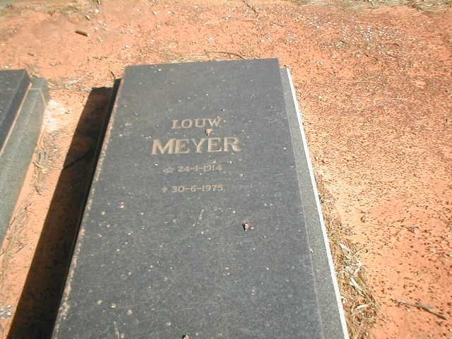 MEYER Louw 1914-1975